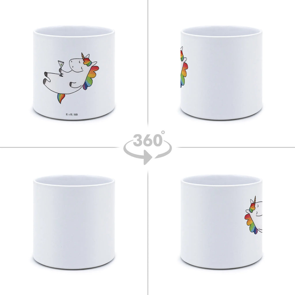 XL flower pot unicorn cocktail unicorn, unicorns, caipirinha, rum, party, champagne, girlfriend present, celebrating, fun, girlfriend gift, birthday