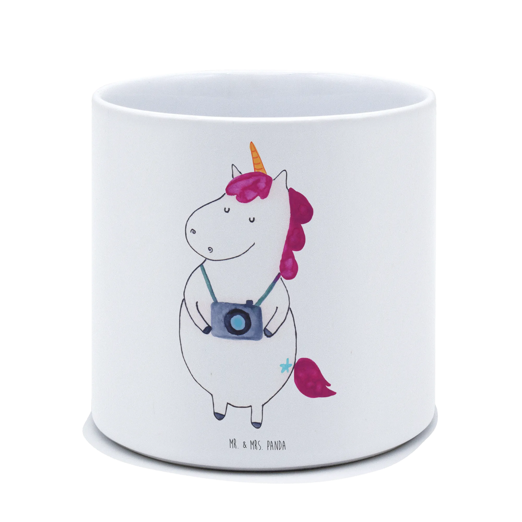 XL flower pot unicorn photographer unicorn, unicorns, Camera, Unicorn, Traveler gift, Photography, Traveling, Photographer, Holiday, Tourist, Photographer gift