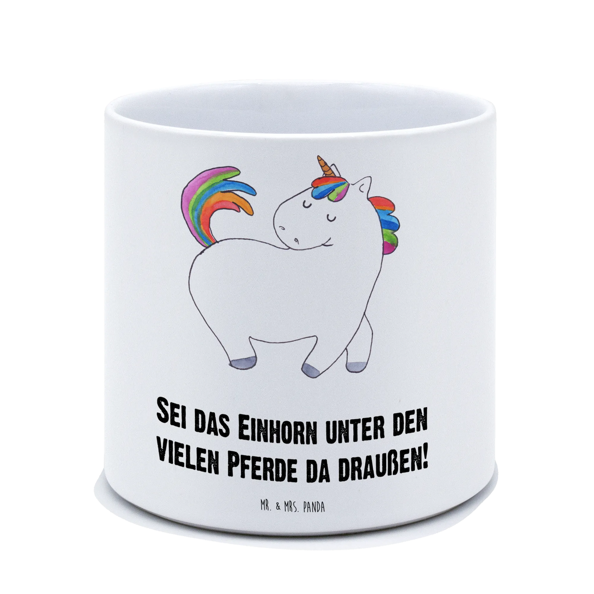 XL flower pot unicorn Swagger proud, horse, girlfriend, riding present, riding gift, riding, equestrian, different