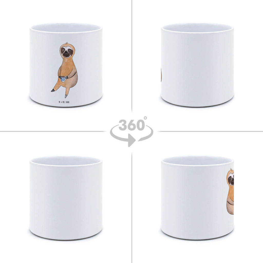 XL flower pot sloth Coffee Sloth, sloth, trend animal, coffee cup, early riser, morning grumbler, favourite animal, connoisseur, first coffee, lazy, coffee