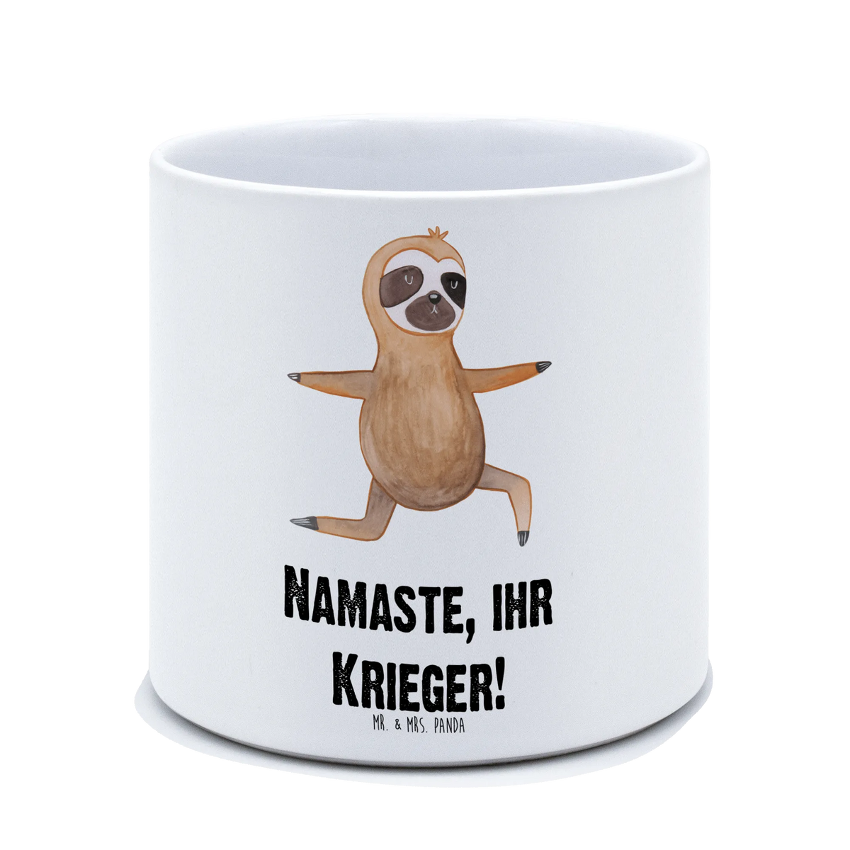 XL flower pot sloth yoga Sloth, sloth, trend animal, warrior, favorite animal, yoga exercises, lazy, namaste, yoga