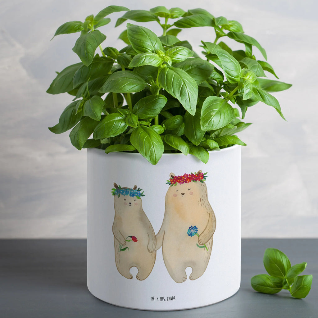 XL flower pot Bears with flower crown Family, Father's Day, Mother's Day, brother, sister, Mom, Dad, child, favorite mommy, role model, mommy, gift mommy. mother's day, family, daughter, Bear, daughters, mom, best mommy, bears, favorite person, world best mommy, children