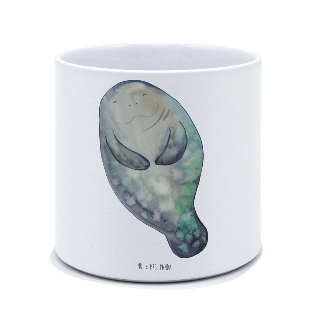 XL flower pot manatee happy Seafood, aquatic animals, ocean, sea, fish, shells, corals, reef, whale, narwhal, sea urchin, lobster, platypus, turtle, manatee, crocodile, orca, shrimp, gifts for seafood lovers, water world, underwater animals, underwater world, vacation, deep sea, seafood fans, gift ideas, seafood decoration, seafood posters, New start, Lovesickness, Carefulness, Girlfriend, Satisfaction, Manatees, New beginning, Manatee, Self-love, Respect