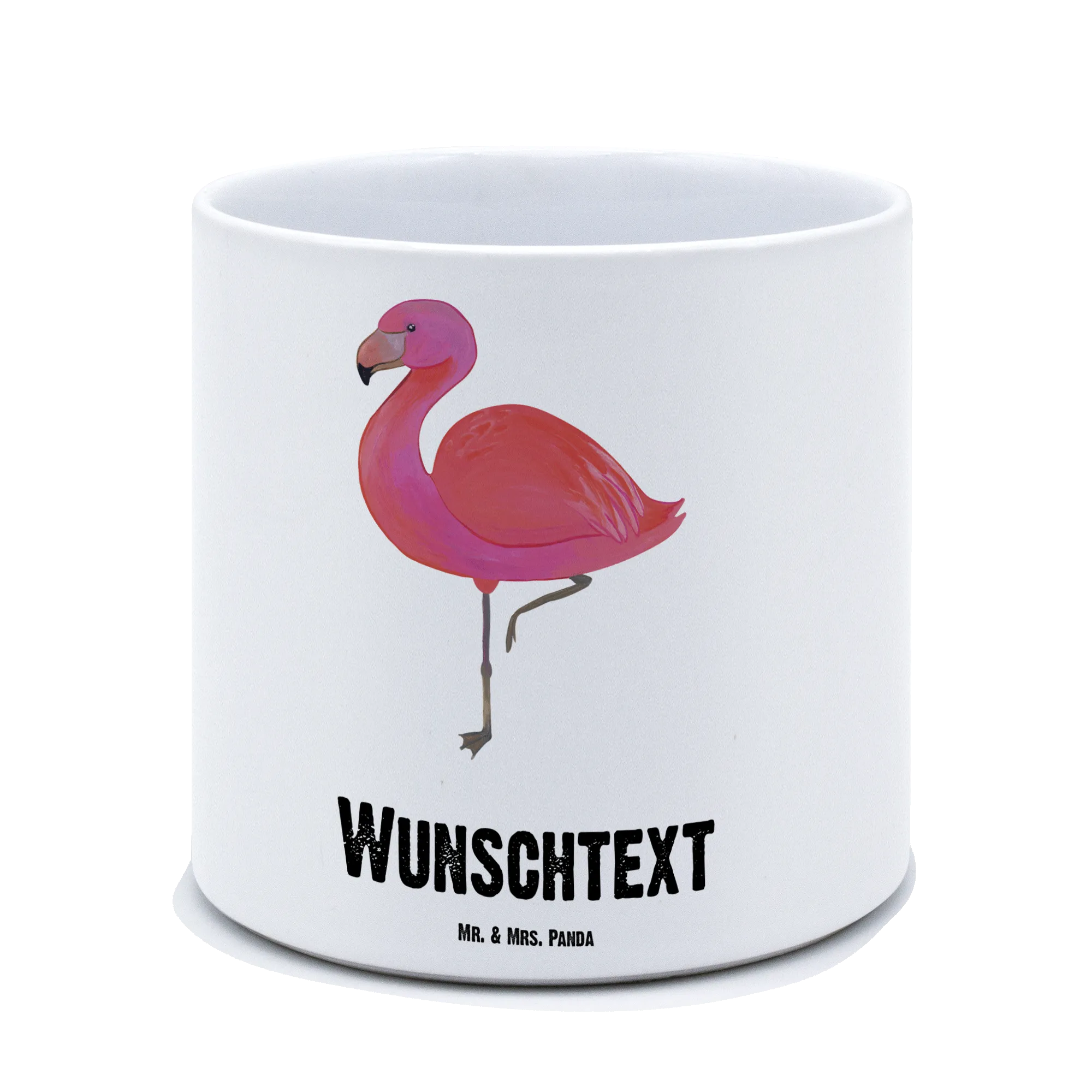 Personalisiertes Sukkulententopf-Set – Keramiktopf Mit Zitat, Inkl. Bambusuntersetzer, 8x5,5 Cm