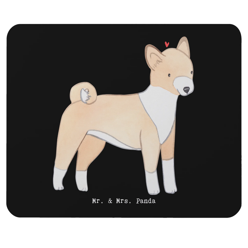 Mouse mat Basenji Lifesaver Study, Work, Pad, Mouse, Student, fun, Office, Gift, Mouse Pad, mousepad, saying, PC, Motif, Print, Dog, dog breed, purebred dog, dog owner, gift, animal lover, giving, puppy