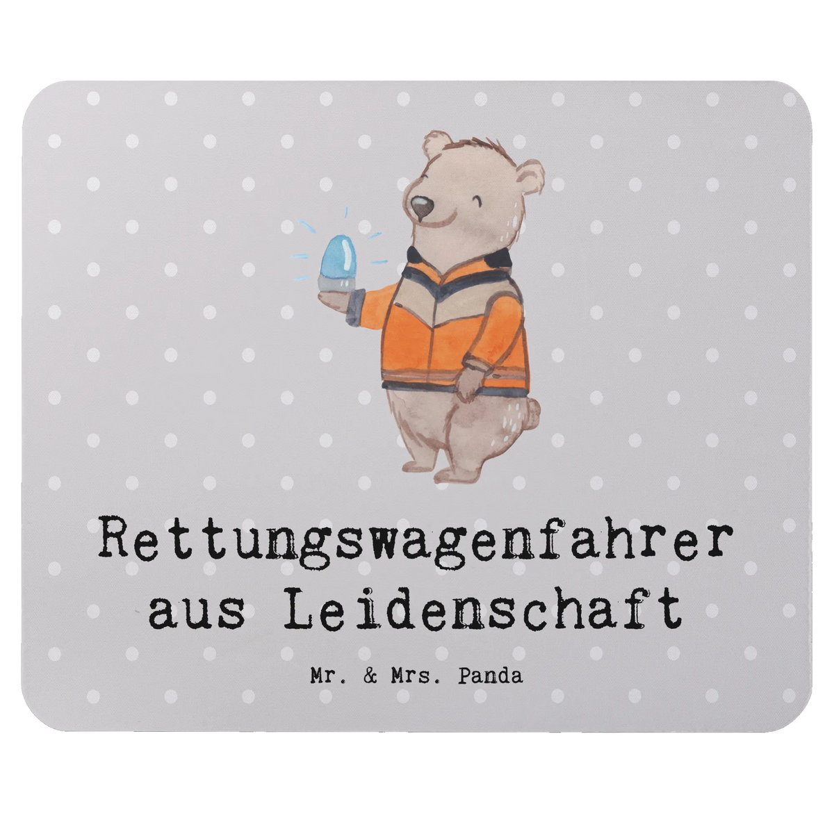 Mouse mat Ambulance driver Passion Print, mousepad, Student, Motif, Gift, fun, Office, Work, Study, saying, PC, Mouse, Pad, Mouse Pad, gift, gift idea, best, farewell gift, passing exam, anniversary, retirement, promotion, job start, sayings, funny, profession