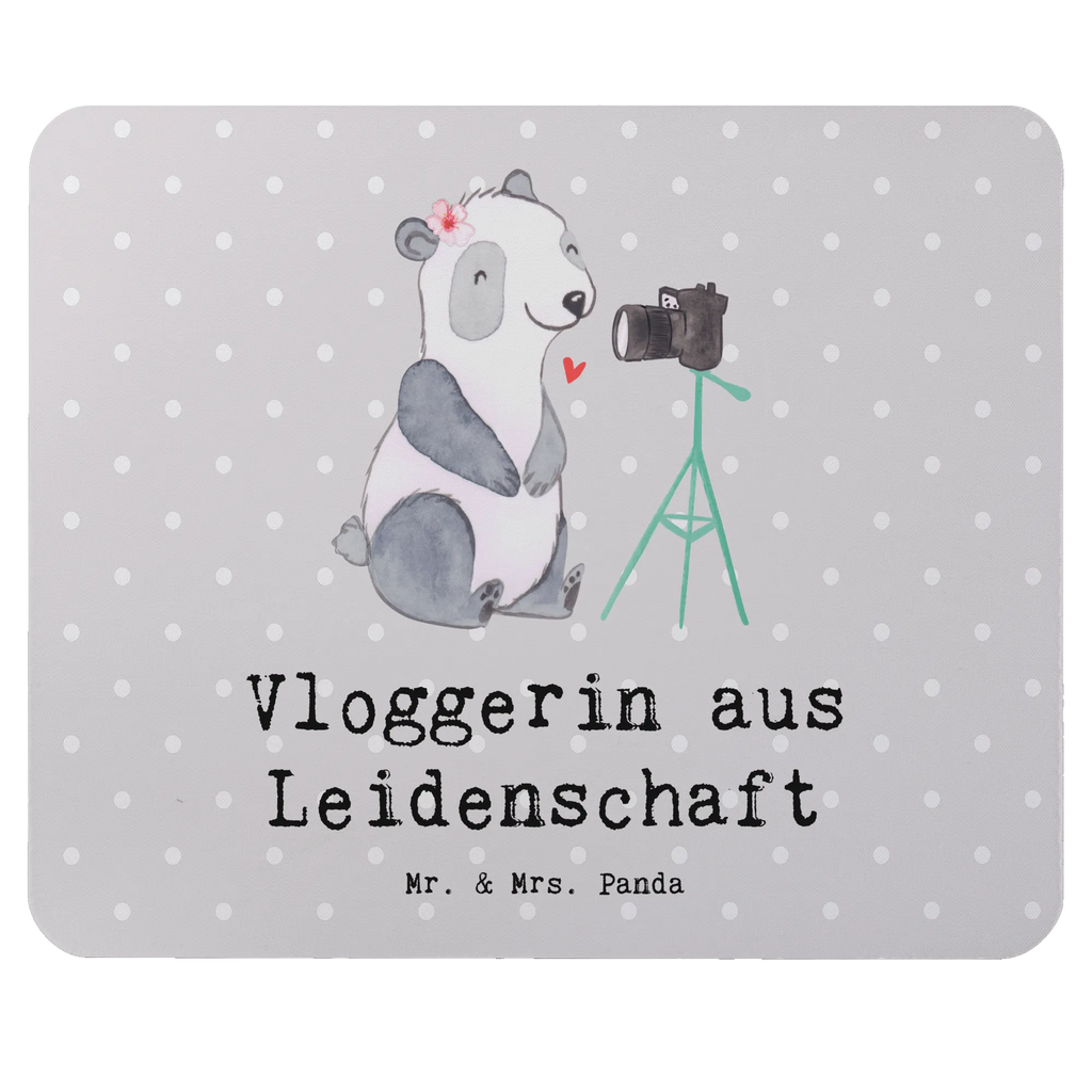 Mouse mat vlogger Passion Mouse, mousepad, Office, Study, Work, Mouse Pad, Print, Pad, fun, Student, PC, Gift, saying, Motif, gift, gift idea, best, farewell gift, passing exam, anniversary, retirement, promotion, job start, sayings, funny, profession