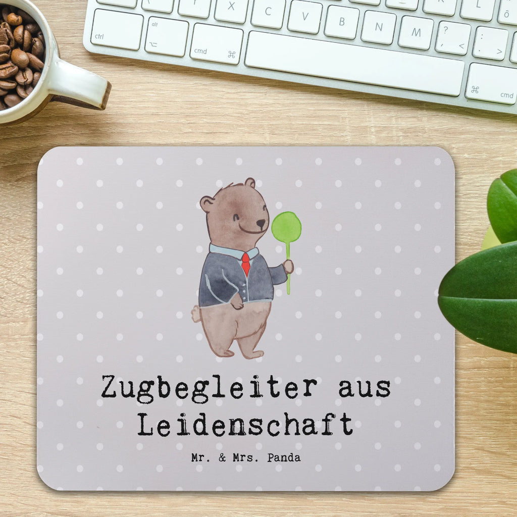 Mouse mat Train attendant Passion Motif, Gift, Mouse, PC, Mouse Pad, Work, Student, fun, Pad, Print, Study, saying, mousepad, Office, gift, gift idea, best, farewell gift, passing exam, anniversary, retirement, promotion, job start, sayings, funny, profession