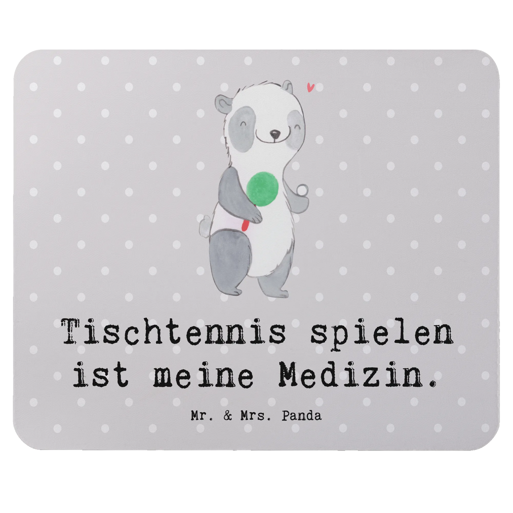 Podkładka pod mysz Panda Tenis stołowy Prezent, Sport, Dyscyplina sportowa, Hobby, Darować, Dziękuję, Dzięki, Wyróżnienie, Wygrana, Sportowiec
