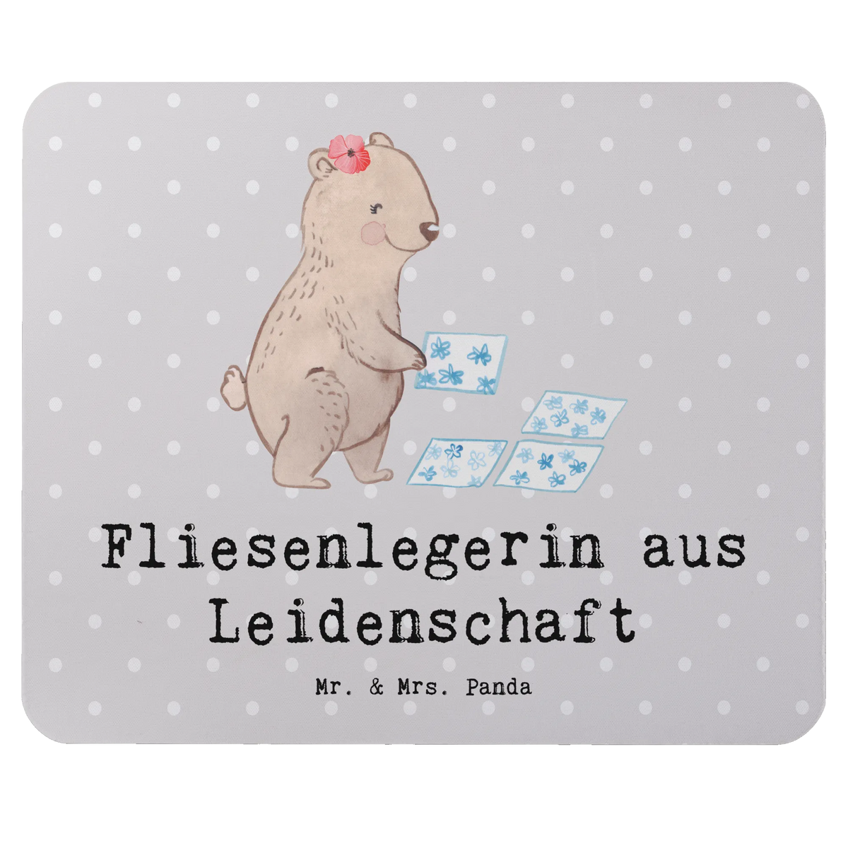 Mouse mat Female tiler Passion Pad, Mouse Pad, Work, fun, Office, Student, Gift, Print, Mouse, saying, PC, Study, Motif, mousepad, gift, gift idea, best, farewell gift, passing exam, anniversary, retirement, promotion, job start, sayings, funny, profession