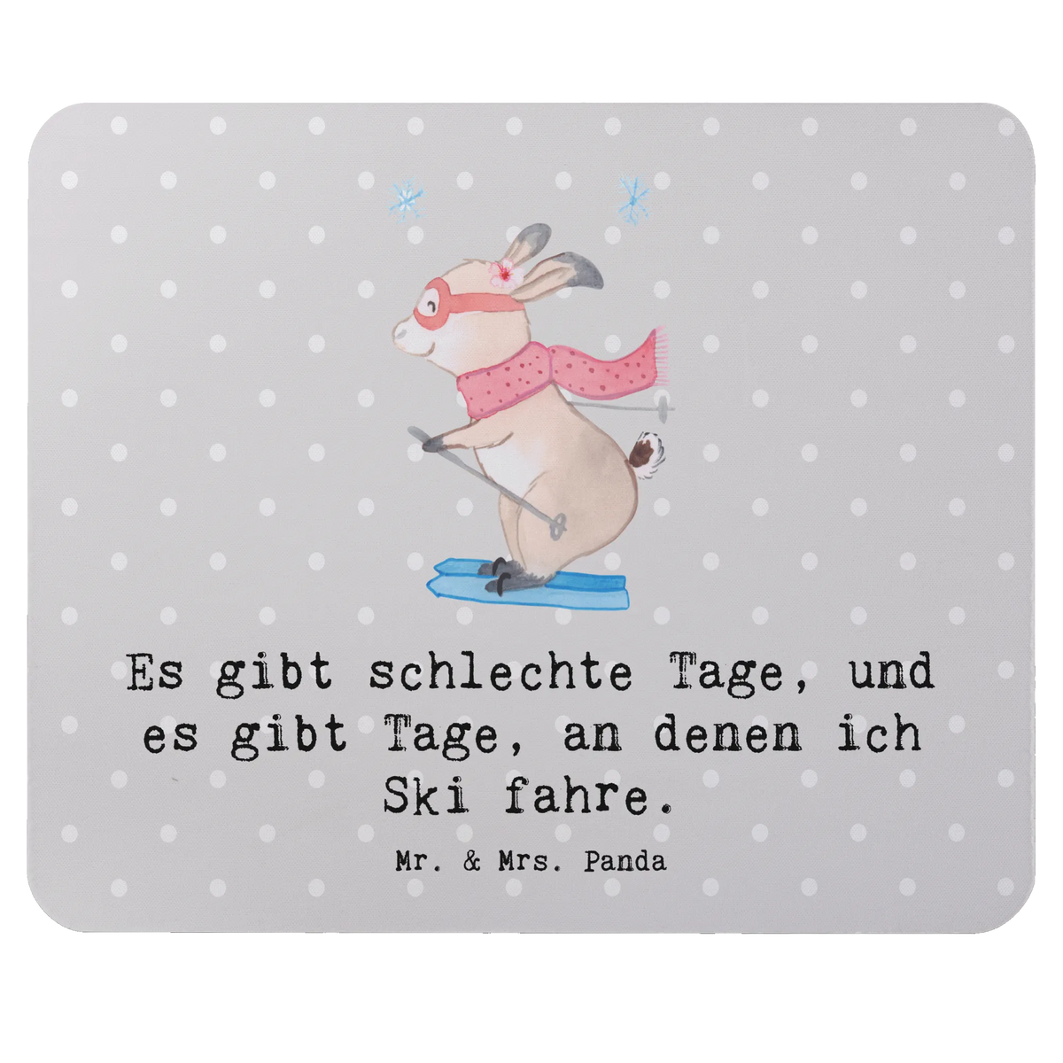 Mouse mat Hare To ski