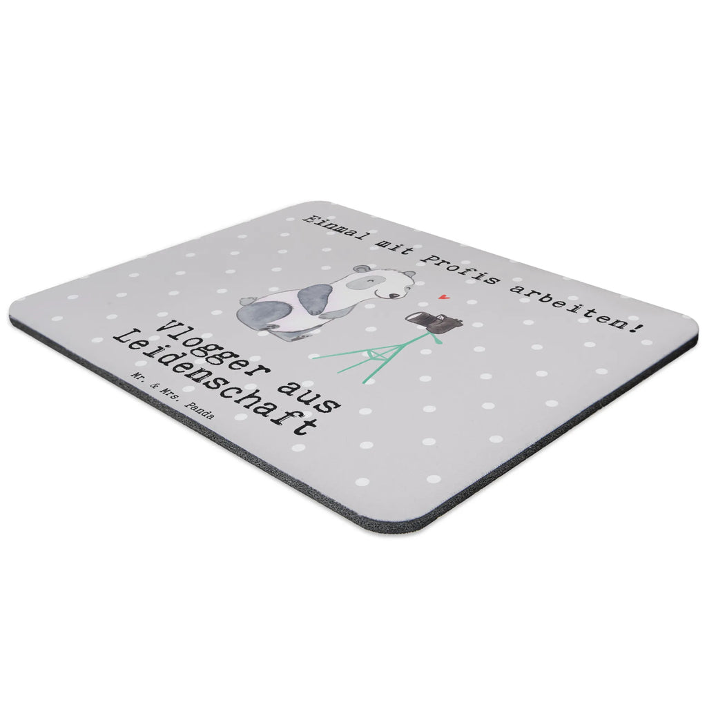 Podkładka pod mysz Vloger Pasja Zawód, Wykształcenie, Jubileusz, Pożegnanie, Emerytura, Kolega, Koleżanka, Prezent, Dawać, Pracownik, Współpracownik, Firma, Dziękuję, Dziękuję bardzo