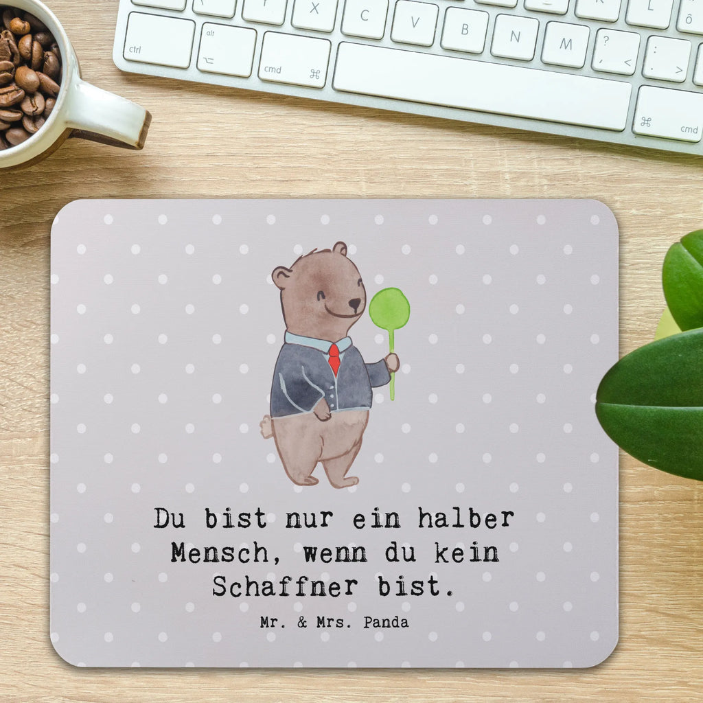 Mauspad Schaffner mit Herz computer mauspad, pc mausunterlage, Mausunterlage, laptop mousepad, mauspad pc, pc mousepad, Mousepad, pc mauspad, Mauspad, laptop mauspad, computermatte, mousematte, mausteppich, mauspad laptop, Mausmatte, notebook mauspad, computer mousepad, Geschenk, Schenken, Jubiläum, Danke, Dankeschön, Beruf, Ausbildung, Abschied, Rente, Kollege, Kollegin, Arbeitskollege, Mitarbeiter, Firma