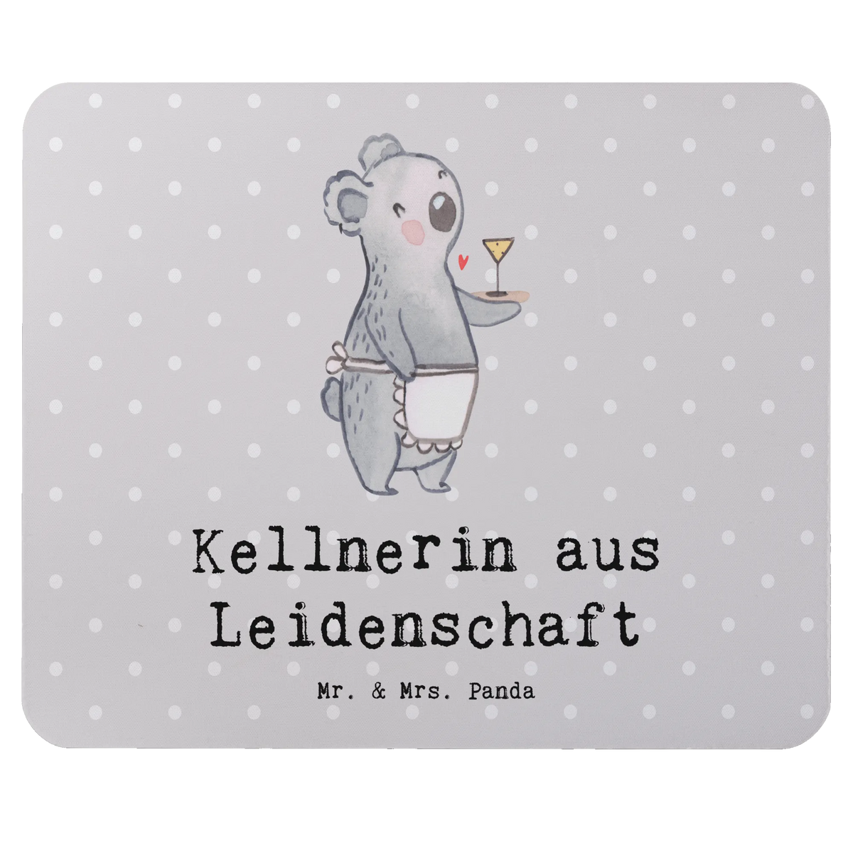 Mouse mat waitress Passion Student, saying, Study, Work, fun, PC, Mouse Pad, Mouse, Print, Office, Gift, Pad, Motif, mousepad, gift, gift idea, best, farewell gift, passing exam, anniversary, retirement, promotion, job start, sayings, funny, profession