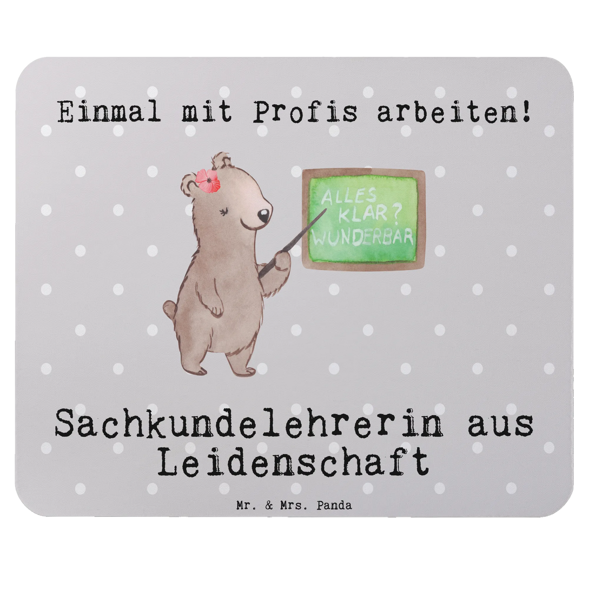 Mouse mat General Studies Teacher Passion gift, sayings, gift idea, best, farewell gift, passing exam, anniversary, retirement, promotion, job start, profession