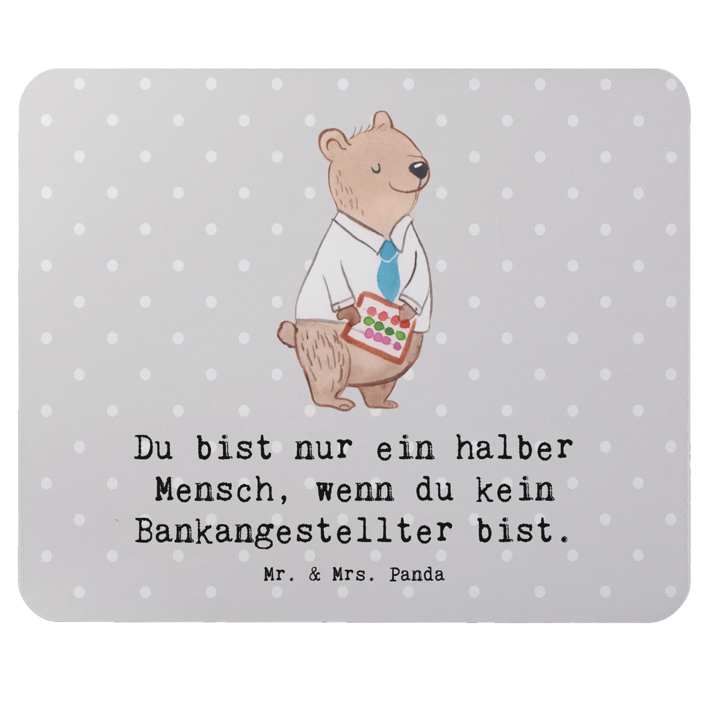 Podkładka pod mysz Pracownik banku serce Zawód, Wykształcenie, Jubileusz, Pożegnanie, Emerytura, Kolega, Koleżanka, Prezent, Dawać, Pracownik, Współpracownik, Firma, Dziękuję, Dziękuję bardzo