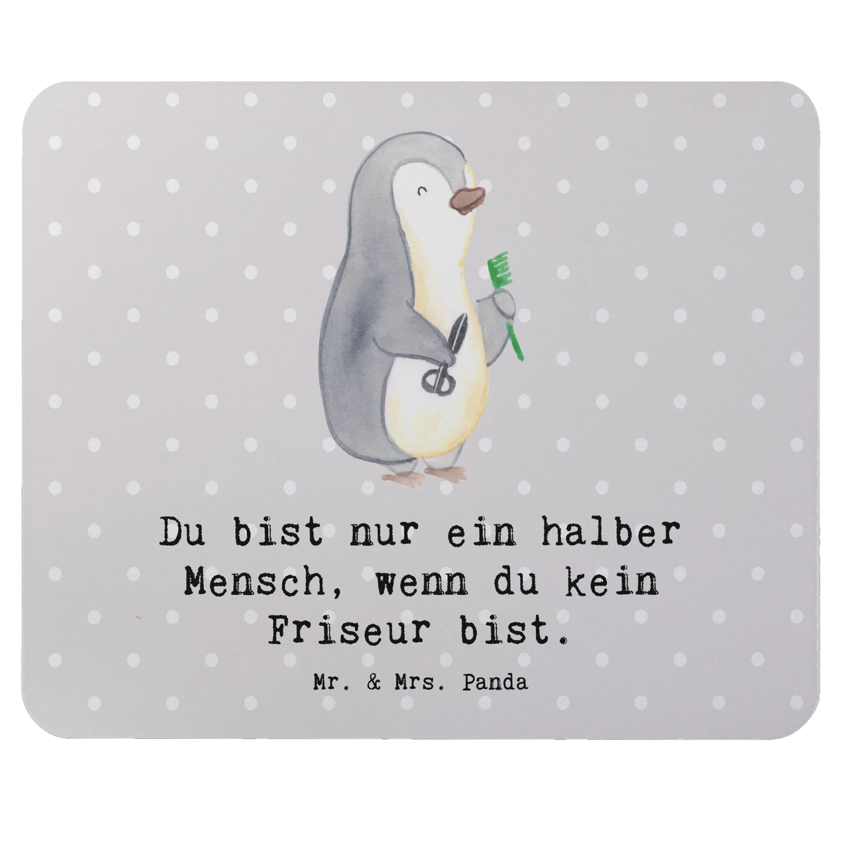 Mouse mat Hairdresser Heart saying, Student, Mouse Pad, Pad, Motif, PC, Print, mousepad, Study, Gift, Work, fun, Office, Mouse, gift, gift idea, best, farewell gift, passing exam, anniversary, retirement, promotion, job start, sayings, funny, profession