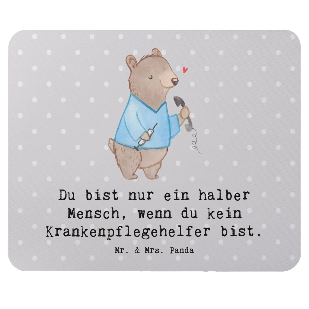 Mauspad Krankenpflegehelfer mit Herz Computer zubehör, Büroausstattung, Designer Mauspad, Einzigartiges Mauspad, PC Zubehör, Arbeitszimmer, Mausunterlage, Mauspad, Mousepad, Mauspad Büro, Beruf, Ausbildung, Jubiläum, Abschied, Rente, Kollege, Kollegin, Geschenk, Schenken, Arbeitskollege, Mitarbeiter, Firma, Danke, Dankeschön, Pflegehelfer, Krankenpflegehelfer, Pflegekraft