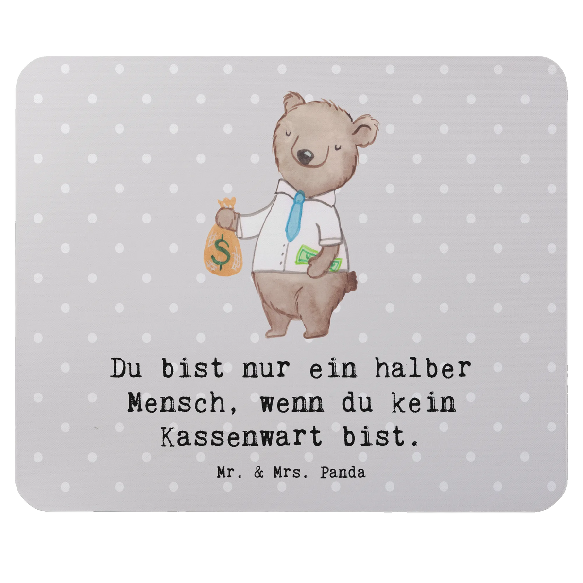Mouse mat Treasurer heart gift, sayings, gift idea, best, farewell gift, passing exam, anniversary, retirement, promotion, job start, profession