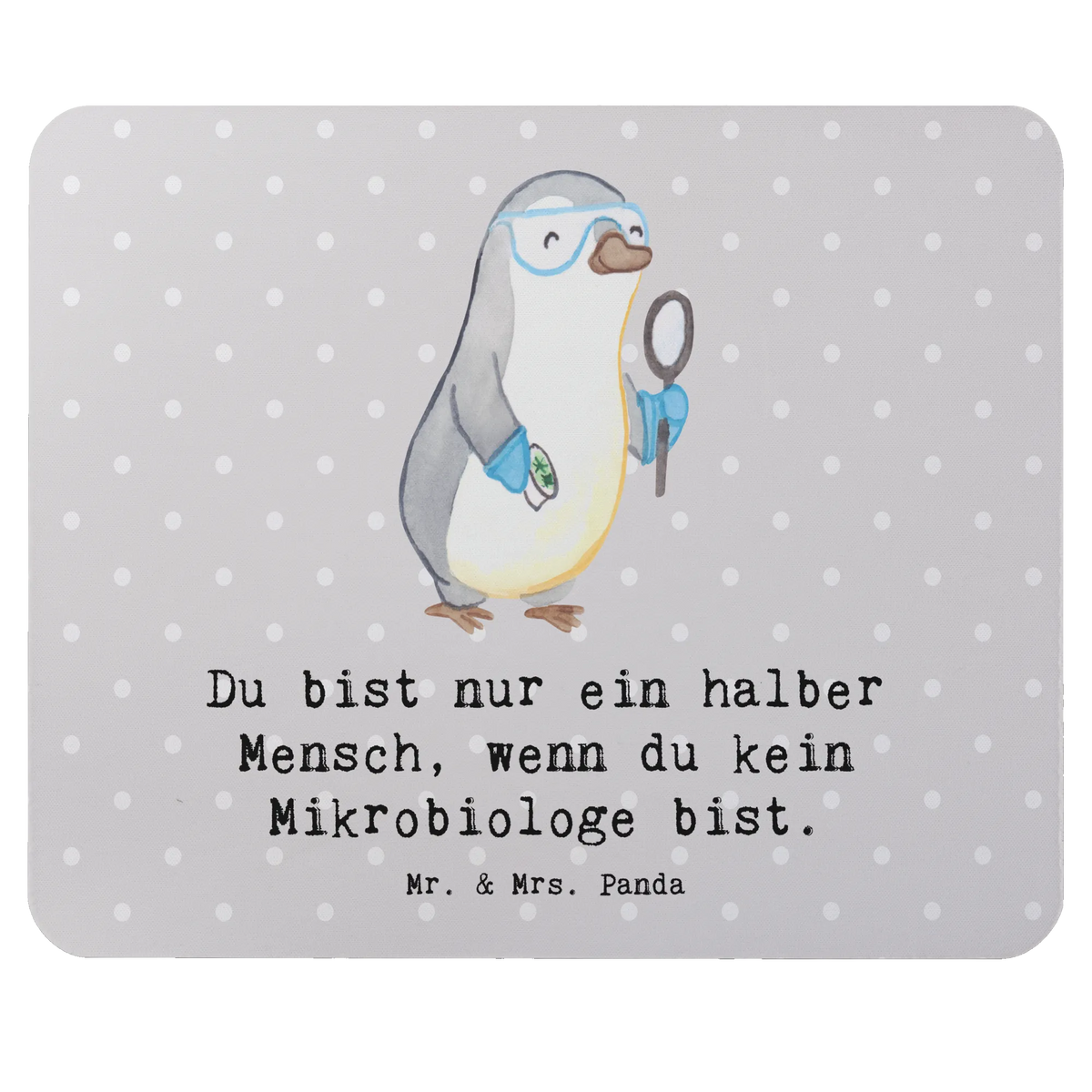 Mouse mat Microbiologist heart gift, sayings, gift idea, best, farewell gift, passing exam, anniversary, retirement, promotion, job start, profession
