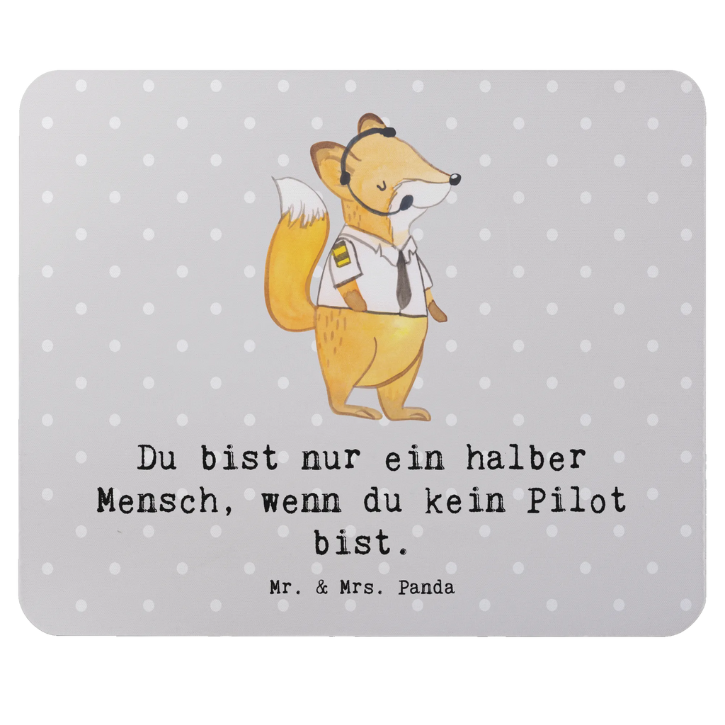 Podkładka pod mysz Pilot serce Zawód, Wykształcenie, Jubileusz, Pożegnanie, Emerytura, Kolega, Koleżanka, Prezent, Dawać, Pracownik, Współpracownik, Firma, Dziękuję, Dziękuję bardzo