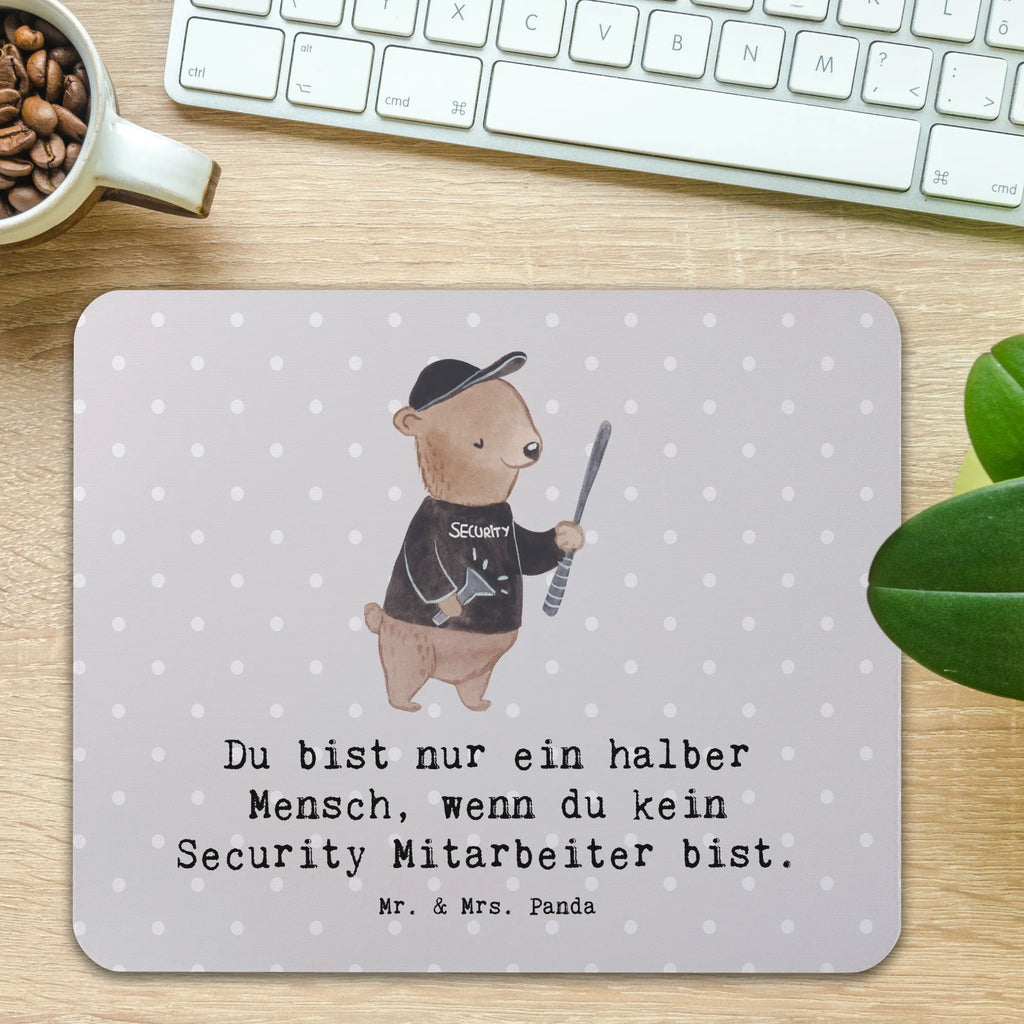 Mouse mat Security Guard Heart Mouse, PC, Mouse Pad, Print, Office, Study, saying, fun, Work, Pad, Motif, mousepad, Student, Gift, gift, gift idea, best, farewell gift, passing exam, anniversary, retirement, promotion, job start, sayings, funny, profession