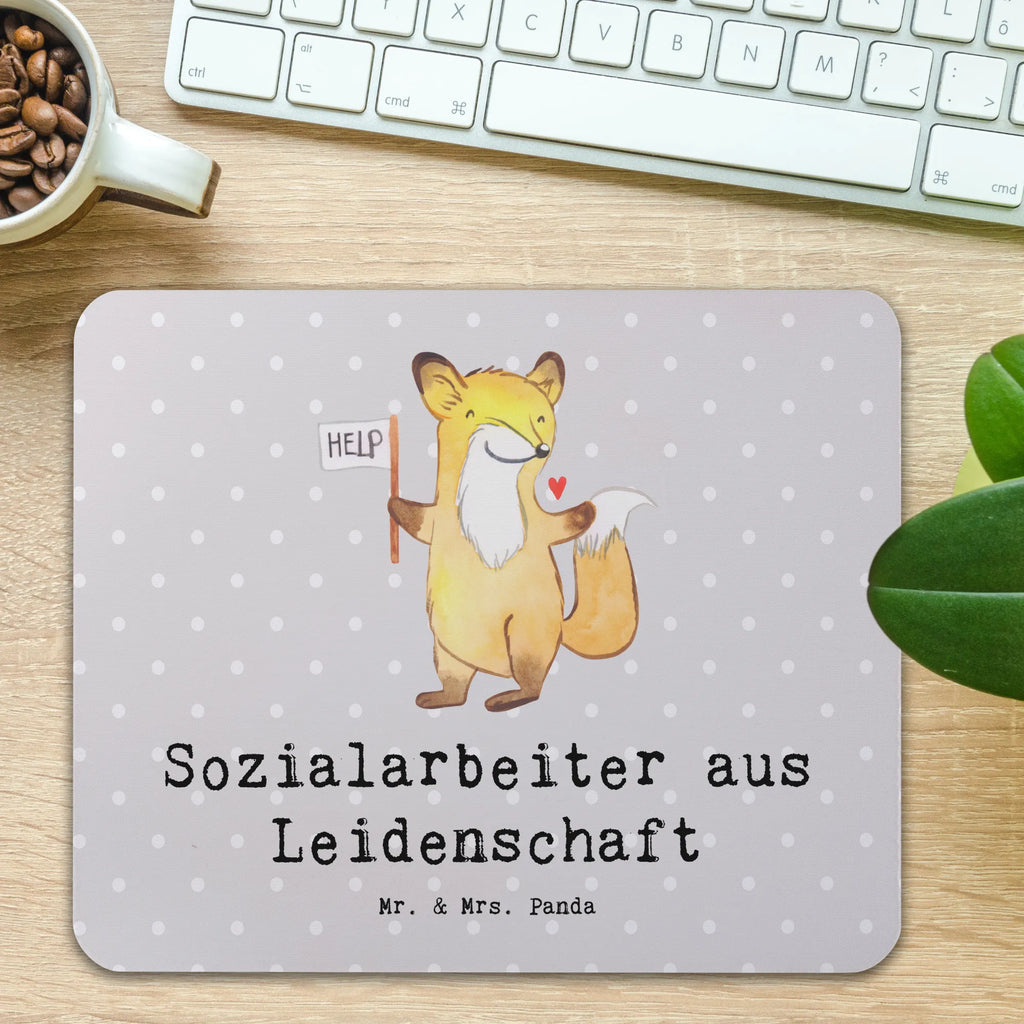 Mouse mat Social Worker Passion Mouse, Work, Motif, PC, saying, mousepad, fun, Study, Pad, Office, Mouse Pad, Print, Gift, Student, gift, gift idea, best, farewell gift, passing exam, anniversary, retirement, promotion, job start, sayings, funny, profession