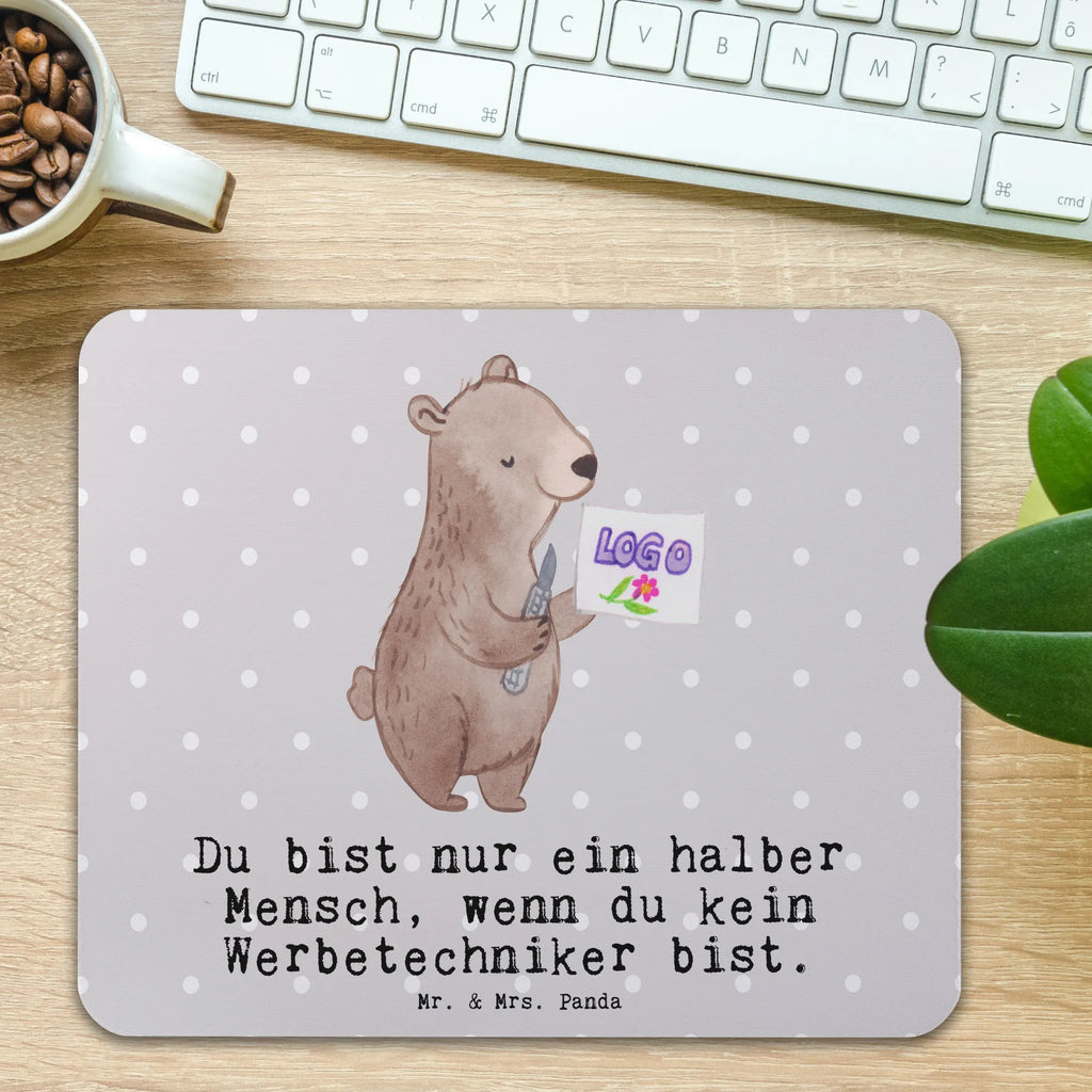 Mouse mat Advertising Technician Heart Computer zubehör, PC Zubehör, Designer Mauspad, Mausunterlage, Mauspad Büro, Büroausstattung, Mousepad, Arbeitszimmer, Einzigartiges Mauspad, Mauspad, Beruf, Ausbildung, Jubiläum, Abschied, Rente, Kollege, Kollegin, Geschenk, Schenken, Arbeitskollege, Mitarbeiter, Firma, Danke, Dankeschön