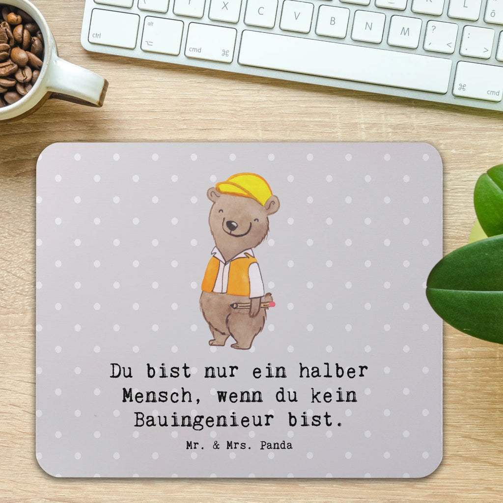 Mouse mat civil engineer Heart PC, Office, fun, Gift, Pad, saying, Print, Work, Study, Mouse, Student, Mouse Pad, mousepad, Motif, gift, gift idea, best, farewell gift, passing exam, anniversary, retirement, promotion, job start, sayings, funny, profession