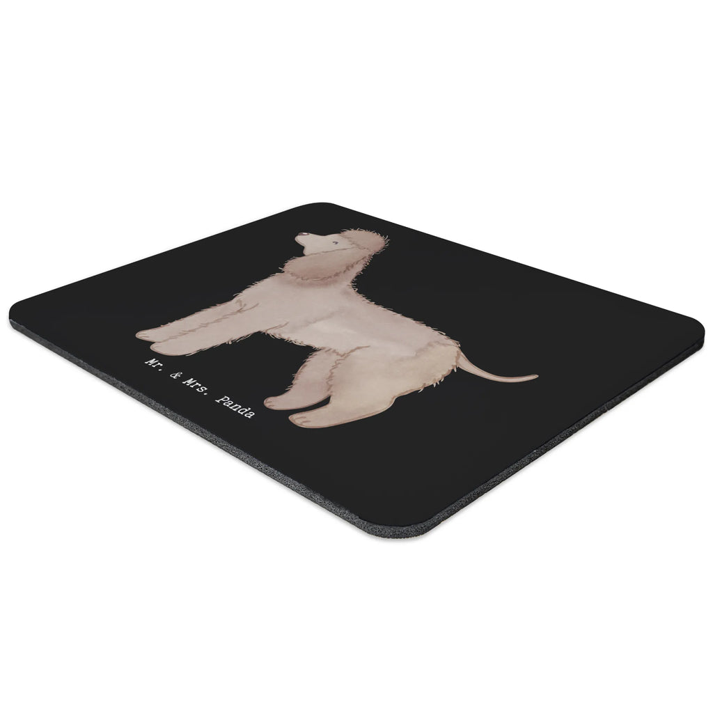 Mouse mat Irish Water Spaniel Lifesaver Office, Mouse, saying, Work, Student, PC, Study, fun, Motif, Print, Pad, Gift, mousepad, Mouse Pad, Dog, dog breed, purebred dog, dog owner, gift, animal lover, giving, puppy