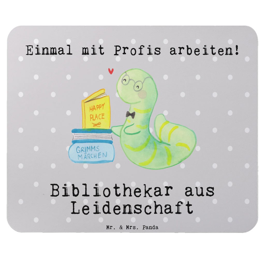 Mouse mat librarian passion Study, fun, mousepad, Gift, PC, Mouse Pad, Pad, Work, Mouse, Motif, Office, Student, saying, Print, gift, gift idea, best, farewell gift, passing exam, anniversary, retirement, promotion, job start, sayings, funny, profession