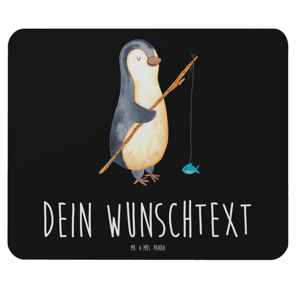 Personalised mouse mat Penguin angler Penguin, North Pole, Winter, Penguins, fishing, new start, planner, hobby, vacation, gift idea, motivation, penguins, angler, weekend, gift, friends, daily schedule, daydreams, penguin, plan