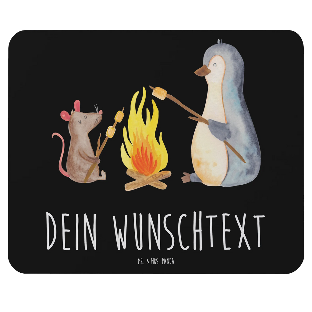 Personalised mouse mat Penguin campfire Penguin, North Pole, Winter, Penguins, life motivation, barbecue, marshmallows, penguins, job, life motto, mouse, love, office, campfire, life, work, fire, motivation, new start, everyday office life
