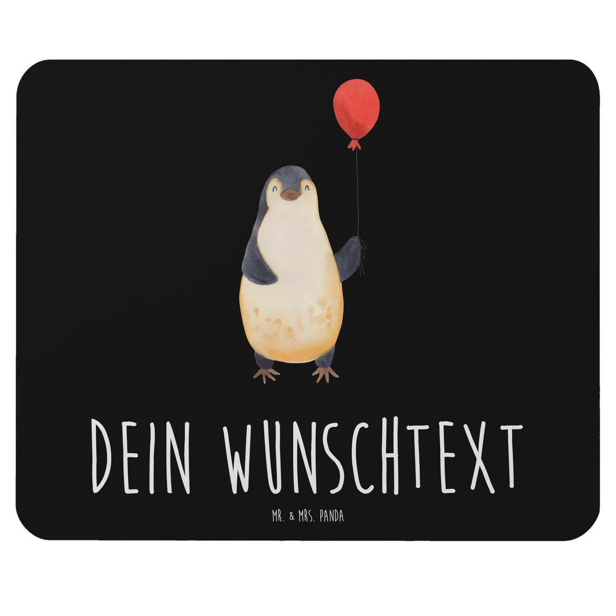 Personalizowana podkładka pod mysz pingwin balon Pinguin