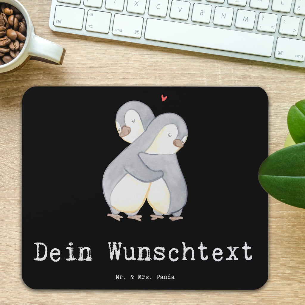Personalised mouse mat penguin Best baby in the world for, thank you, gift, giving, birthday, birthday present, gift idea, souvenir, make you happy, gift tip, boyfriend, girlfriend, pet name, honey, wife, husband, man, wedding anniversary, Honey