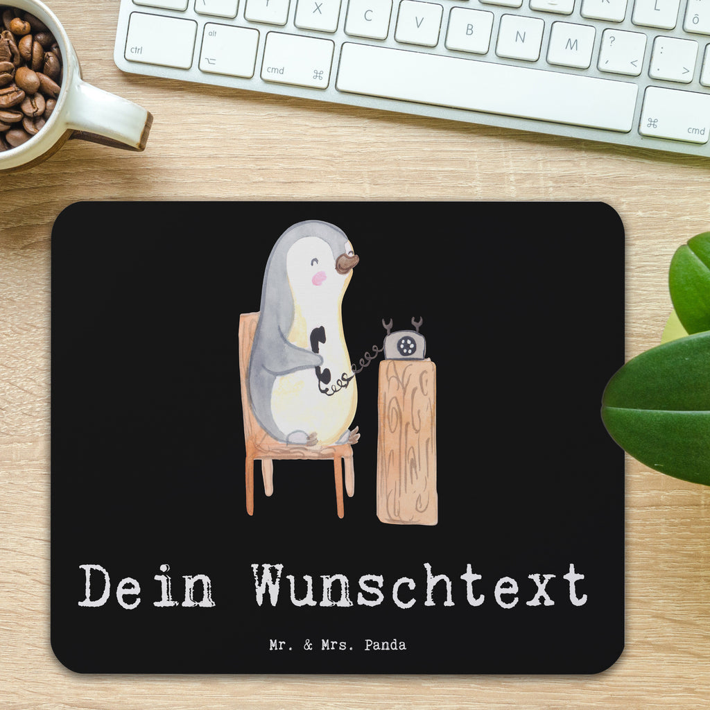 Personalised mouse mat penguin Best blasphemous partner in the world for, thank you, gift, giving, birthday, birthday present, gift idea, souvenir, make you happy, gift tip, Blasphemer partner, lestern, Lester partner, best friend, blasphemer sister, bff, friend, fun, blaspheme