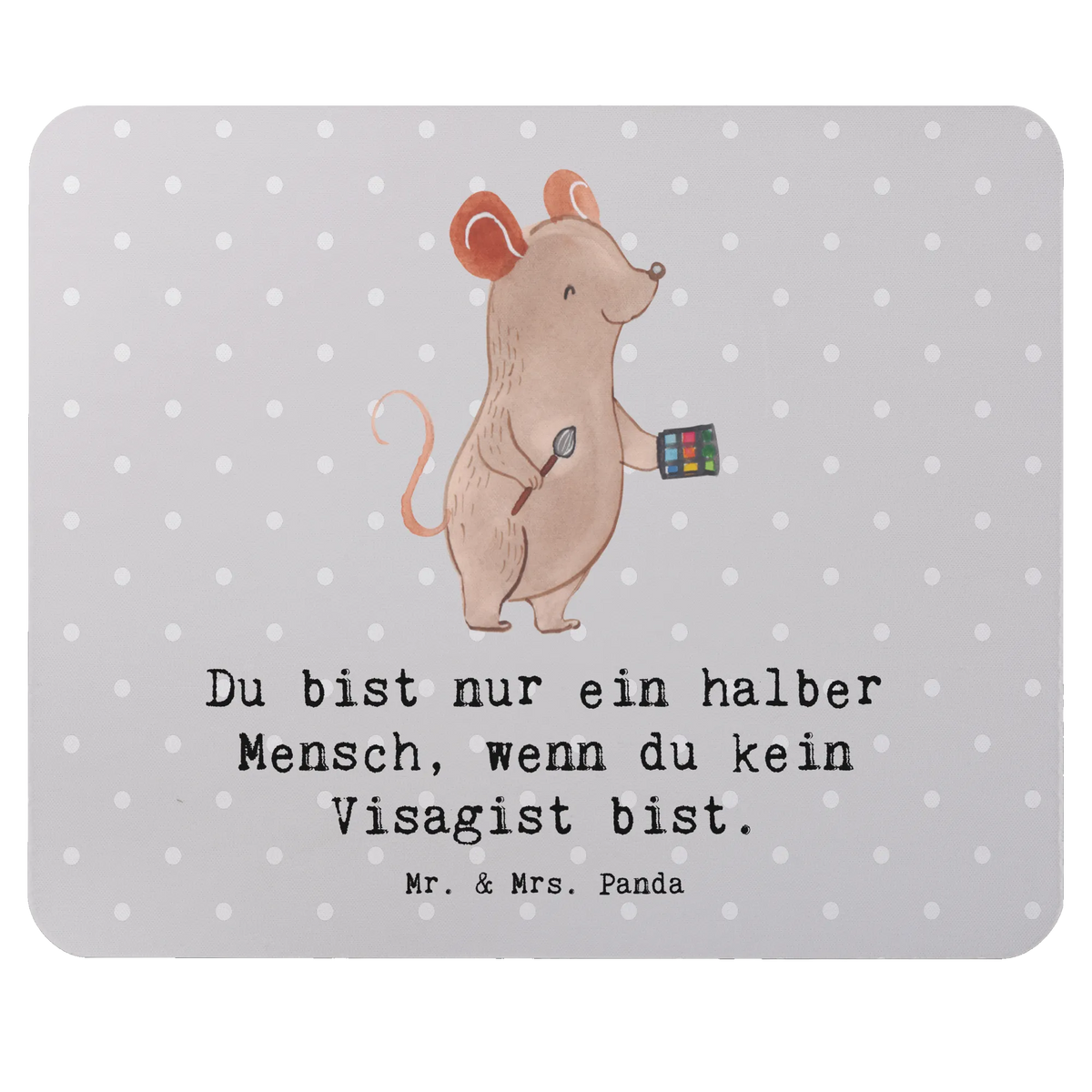 Mouse mat Makeup Artist Heart gift, sayings, gift idea, best, farewell gift, passing exam, anniversary, retirement, promotion, job start, profession