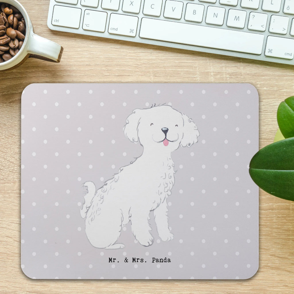 Mouse mat Bichon Frise Lifesaver PC, Mouse Pad, Print, Work, Student, fun, Office, mousepad, saying, Mouse, Gift, Motif, Pad, Study, Dog, dog breed, purebred dog, dog owner, gift, animal lover, giving, puppy