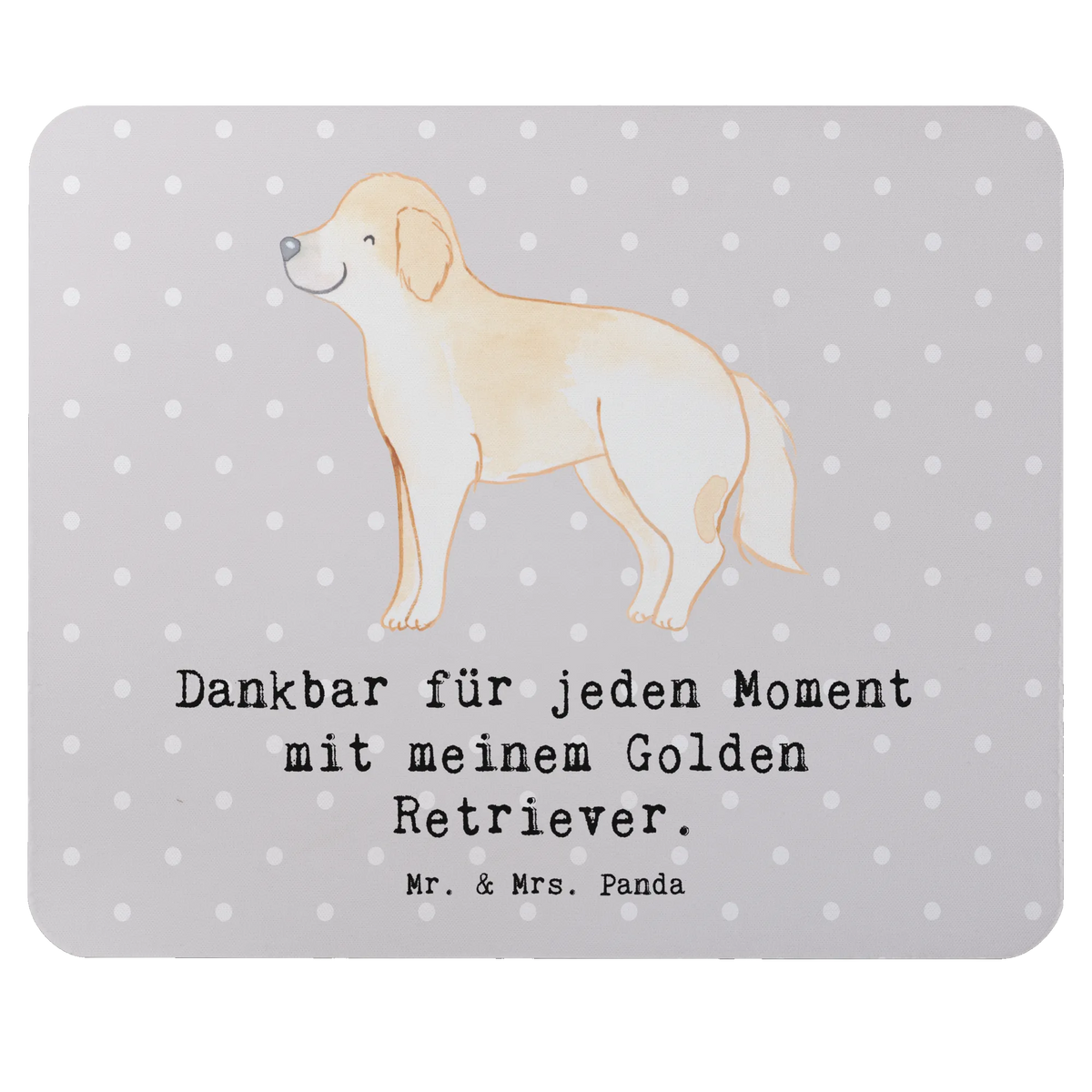 Mouse mat Golden Retriever moment gift, animal lover, giving, dog breed, purebred dog, dog owner, puppy