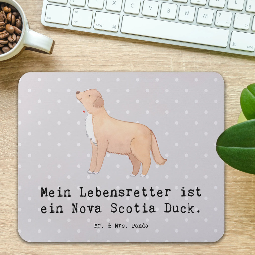 Mouse mat Nova Scotia Duck Lifesaver saying, Student, Mouse Pad, Mouse, Gift, Motif, Work, Study, fun, Pad, mousepad, Office, Print, PC, Dog, dog breed, purebred dog, dog owner, gift, animal lover, giving, puppy