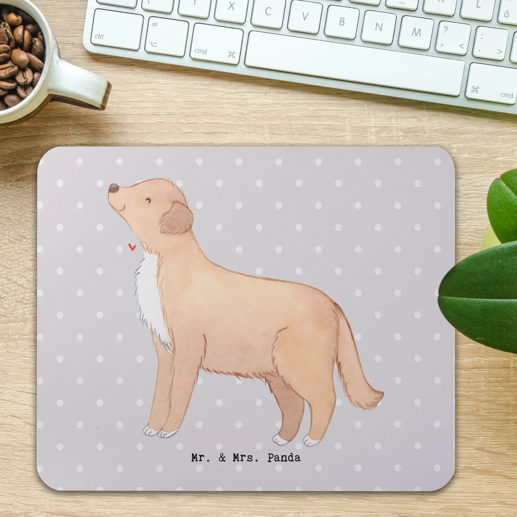 Mouse mat Nova Scotia Duck Lifesaver saying, Student, Mouse Pad, Mouse, Gift, Motif, Work, Study, fun, Pad, mousepad, Office, Print, PC, Dog, dog breed, purebred dog, dog owner, gift, animal lover, giving, puppy