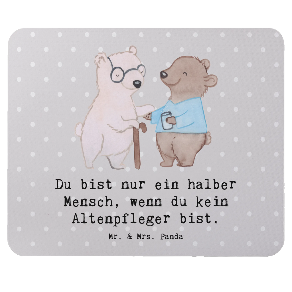 Podkładka pod mysz Opiekun osób starszych Serce Zawód, Wykształcenie, Jubileusz, Pożegnanie, Emerytura, Kolega, Koleżanka, Prezent, Dawać, Pracownik, Współpracownik, Firma, Dziękuję, Dziękuję bardzo