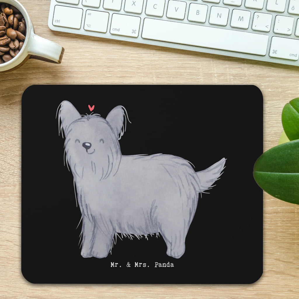 Mouse mat Skye Terrier Lifesaver Student, fun, Motif, Study, PC, Pad, Print, Gift, mousepad, Work, Mouse, saying, Office, Mouse Pad, Dog, dog breed, purebred dog, dog owner, gift, animal lover, giving, puppy