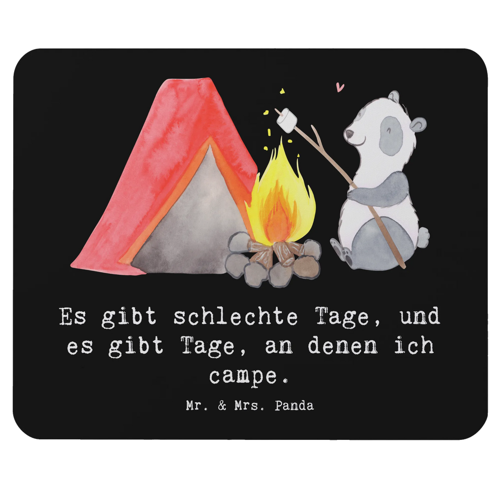 Mouse mat panda Camp Motif, Gift, Mouse, Work, Office, Student, Print, saying, Pad, Mouse Pad, PC, Study, fun, mousepad, sport, hobby, giving, thank you, award, profit, athlete, Camping, go camping, camping, campsite