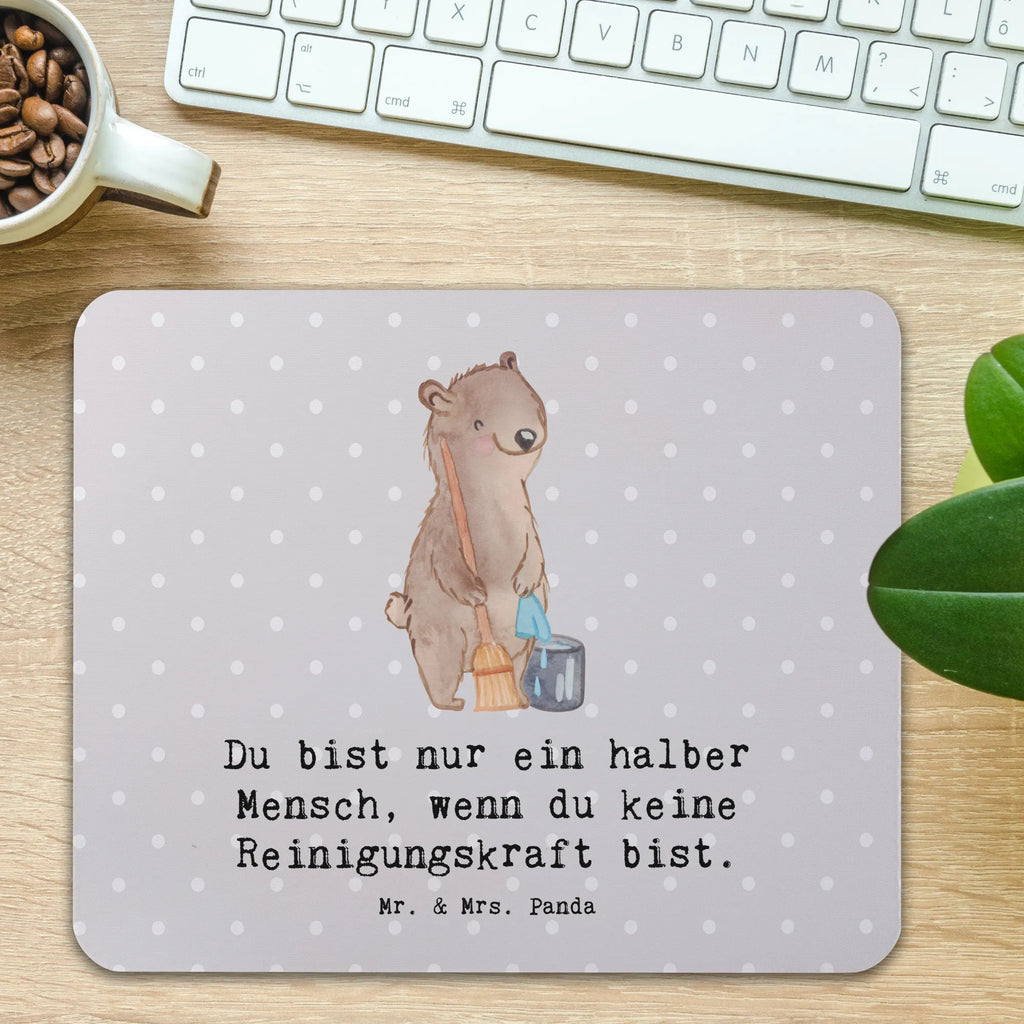 Podkładka pod mysz sprzątaczka Serce Zawód, Wykształcenie, Jubileusz, Pożegnanie, Emerytura, Kolega, Koleżanka, Prezent, Dawać, Pracownik, Współpracownik, Firma, Dziękuję, Dziękuję bardzo