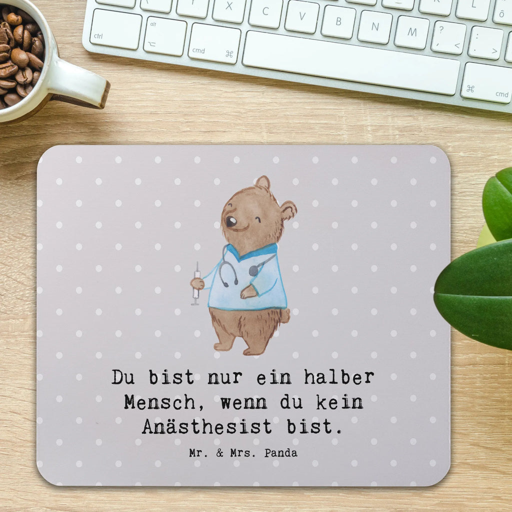 Podkładka pod mysz anestezjolog serce Zawód, Wykształcenie, Jubileusz, Pożegnanie, Emerytura, Kolega, Koleżanka, Prezent, Dawać, Pracownik, Współpracownik, Firma, Dziękuję, Dziękuję bardzo