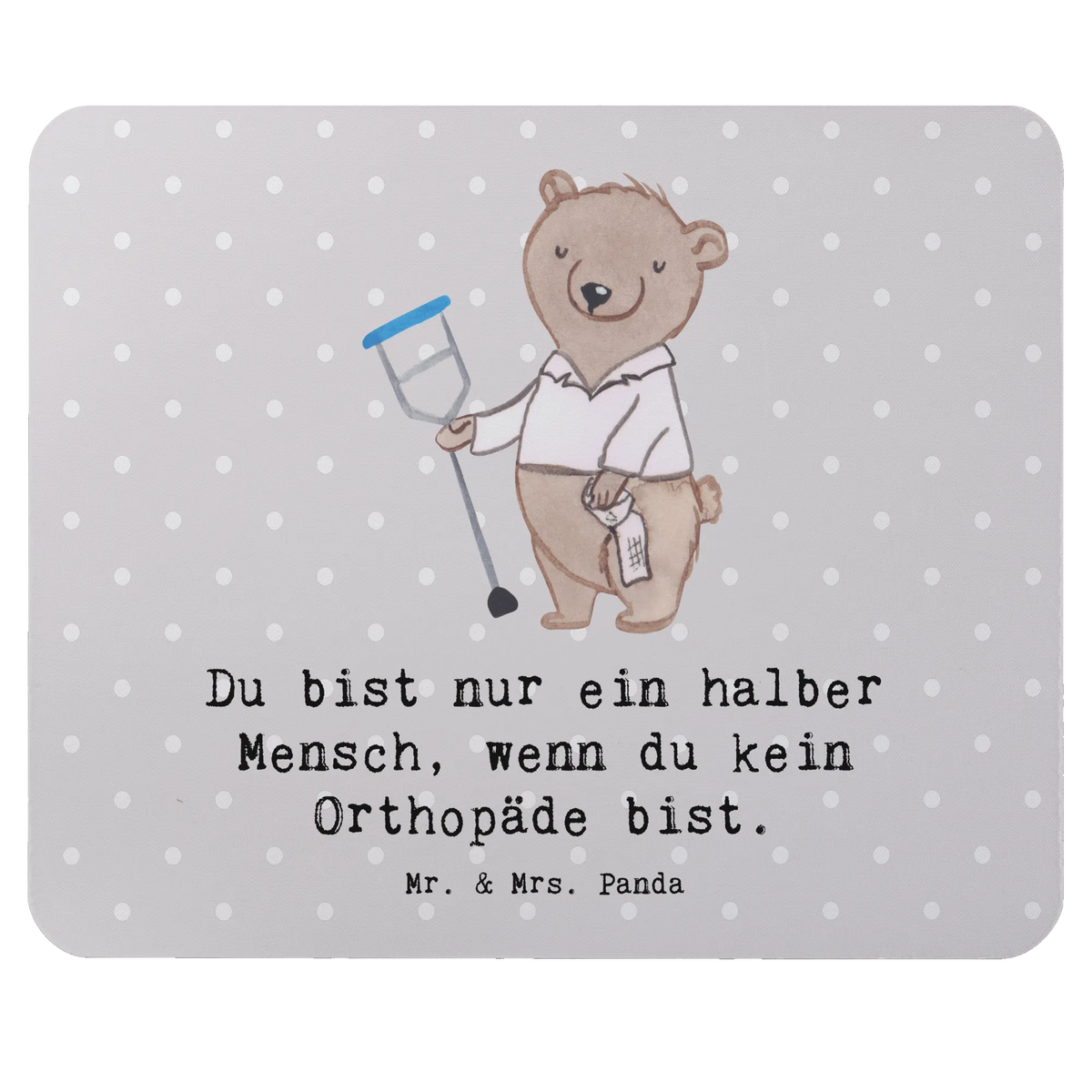 Mouse mat Orthopedist Heart Office, Student, Print, Study, PC, Work, mousepad, Motif, fun, Mouse, Gift, saying, Mouse Pad, Pad, gift, gift idea, best, farewell gift, passing exam, anniversary, retirement, promotion, job start, sayings, funny, profession
