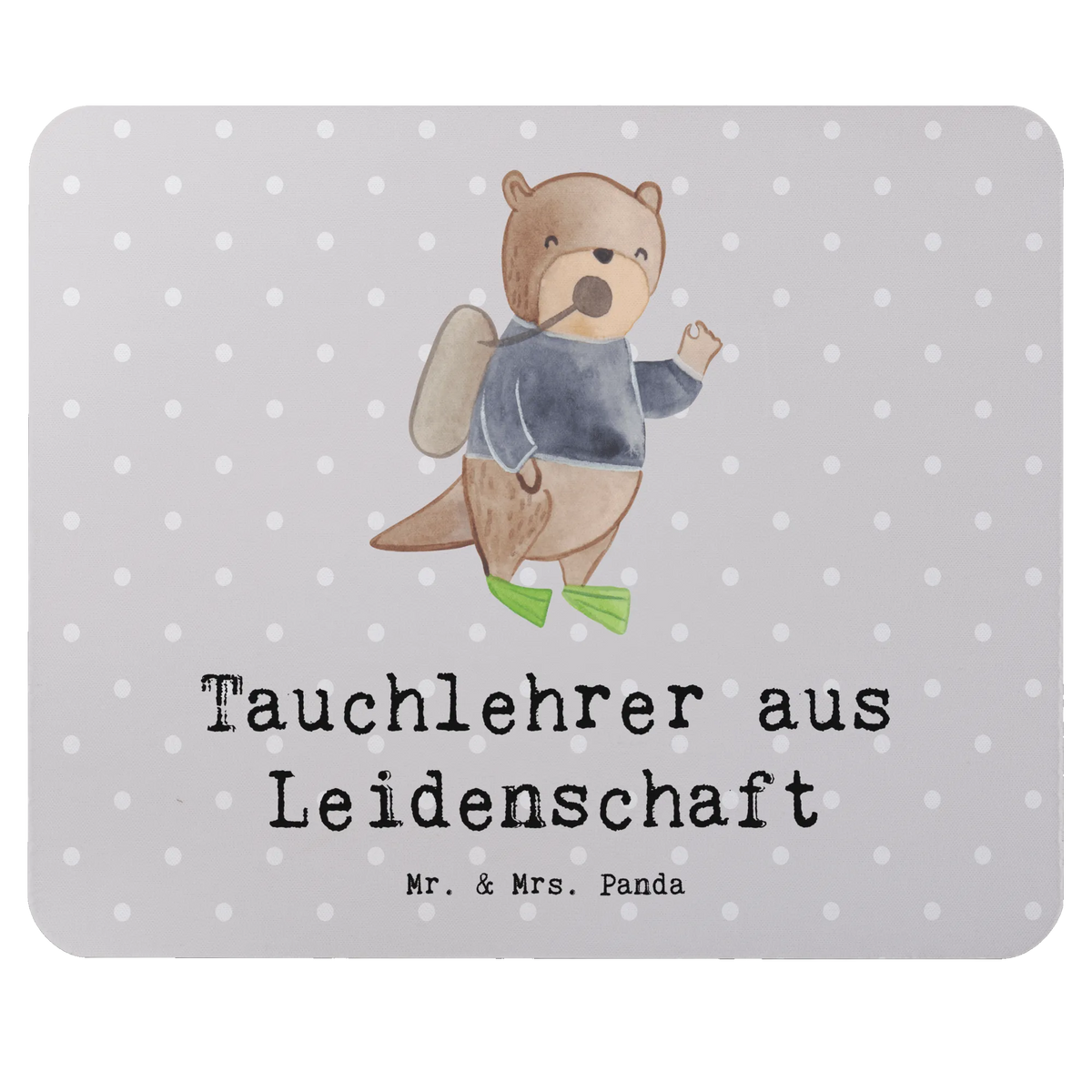 Mouse mat Dive Instructor passion gift, sayings, gift idea, best, farewell gift, passing exam, anniversary, retirement, promotion, job start, profession