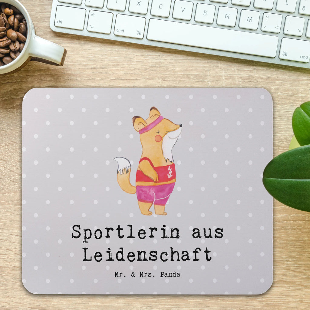 Mouse mat female athlete Passion Study, fun, Mouse Pad, Work, Print, PC, Office, saying, Pad, Gift, Mouse, mousepad, Student, Motif, gift, gift idea, best, farewell gift, passing exam, anniversary, retirement, promotion, job start, sayings, funny, profession