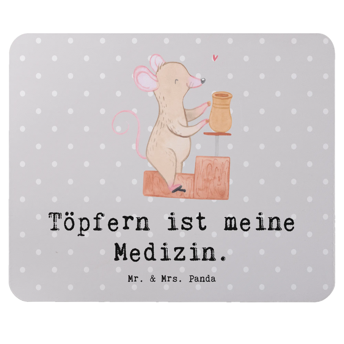 Mauspad Maus Töpfern